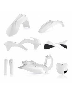 KIT PLÁSTICOS COMPLETO ACERBIS KTM SX / SX-F 2015 BRANCO